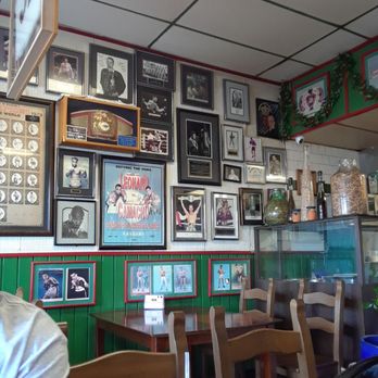 Paul's Deli - Walls decorated with boxing memorabilia - Delis Near Me - Westminster, California