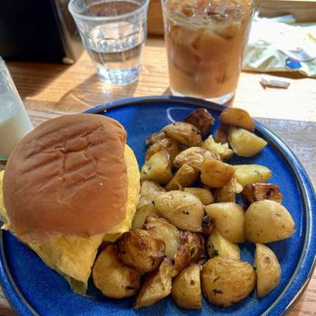 Little Collins - Daughter's Bacon Egg and Cheese with Home Fries. Posted 08/19/26 - Coffee & Tea Near Me - New York, New York Little Collins - Daughter's Bacon Egg and Cheese with Home Fries. Posted 08/19/26 - Coffee & Tea Near Me - New York, New York