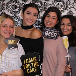 Mcm Photo Booth - Black & White Backdrop