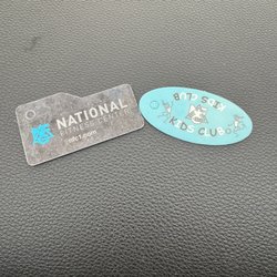 National Fitness - Keychain member card and kids club card