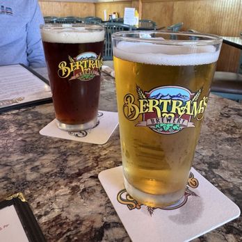 Bertram’s Salmon Valley Brewery - Goldbug Blonde and a lost trail amber ale - Brewpubs Near Me - Salmon, Idaho Bertram’s Salmon Valley Brewery - Goldbug Blonde and a lost trail amber ale - Brewpubs Near Me - Salmon, Idaho