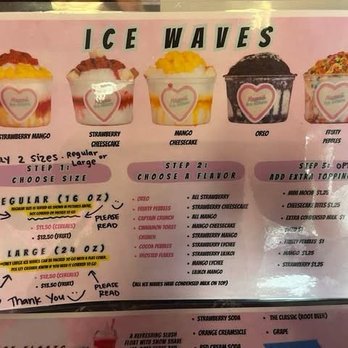 Kawaii Ice Wave - Shaved Ice Near Me - Mililani, Hawaii