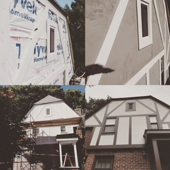 Corbett Plastering - Tudor styled exterior - Painters Near Me - Boston, Massachusetts