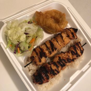 Teriyaki Me! - chicken platter - rice | tempura | salad - Asian Fusion Near Me - Glendale, California
