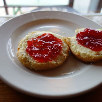 Neal's Deli - two biscuits with jam on them - Delis Near Me - Carrboro, North Carolina