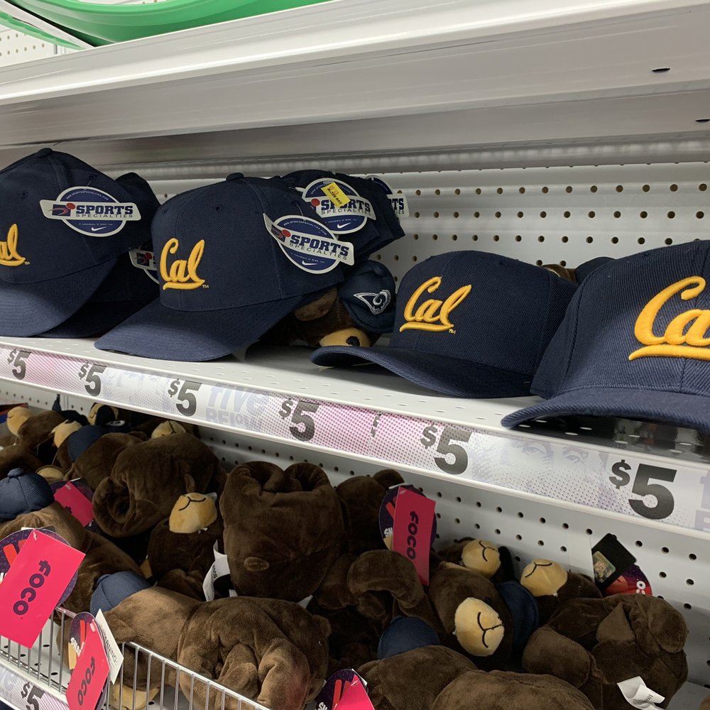 Five Below - That's right, Berkeley... hats for your school are stacked DEEP on the shelf at a discount store.  hahah . Ha. Hehe. Hahaha.... - Discount Store Near Me - El Monte, California