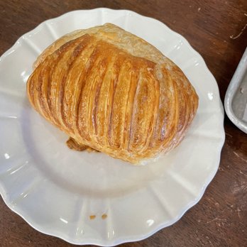 Bake Maine Pottery Cafe - Chocolate croissant - Cafes Near Me - Portland, Maine