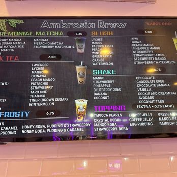 Ambrosia Brew - Coffee & Tea Near Me - Garden Grove, California