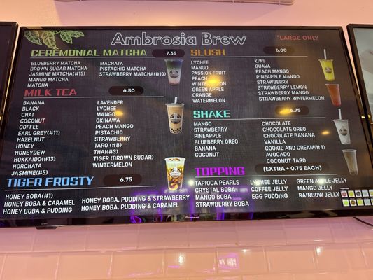Menu photo 1 Ambrosia Brew Garden Grove, CA