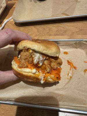 Honey Butter Fried Chicken by null