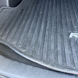 Sand that wasn't vacuumed.