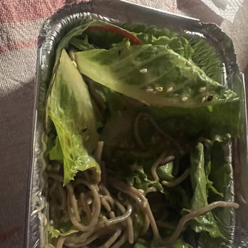 Ku Asian Bistro - The amount of lettuce under my noodles. - Sushi Bars Near Me - Bronxville, New York Ku Asian Bistro - The amount of lettuce under my noodles. - Sushi Bars Near Me - Bronxville, New York