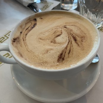 Blue Cafe - Latte with vanilla - Breakfast & Brunch Near Me - Basking Ridge, New Jersey