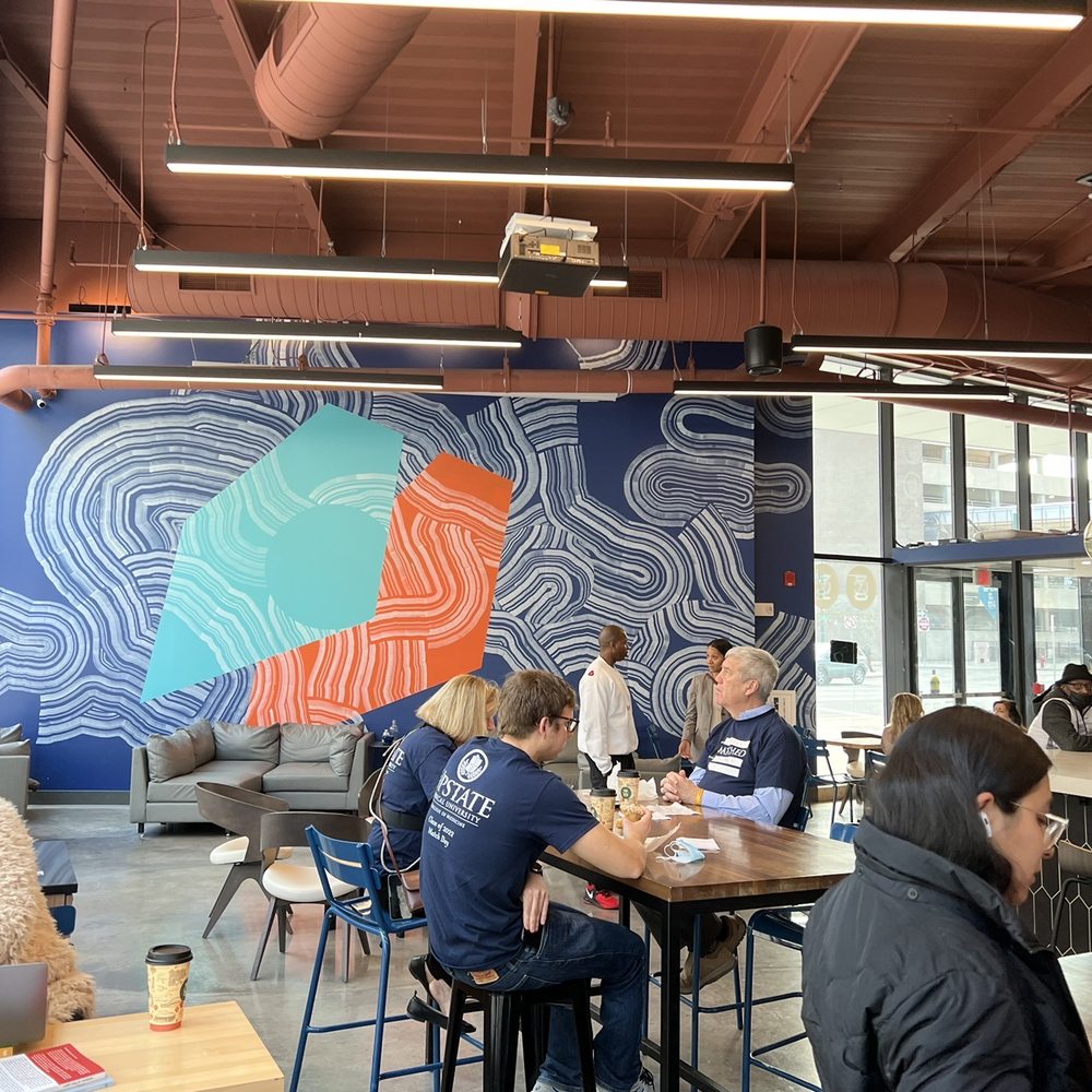 Salt City Bar - Some of the sitting areas, many tables available - Coffee & Tea Near Me - Syracuse, New York Salt City Bar - Some of the sitting areas, many tables available - Coffee & Tea Near Me - Syracuse, New York