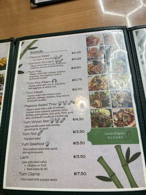 Menu photo 2 Banh Somtum Houston, TX