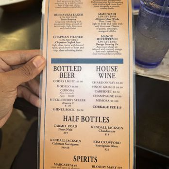 American Grub - Drink menu - Burgers Near Me - Tustin, California