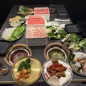 MooMoo Hot Pot - Vegetable toppings, side dishes, and buffet food - Hot Pot Near Me - Irvine, California MooMoo Hot Pot - Vegetable toppings, side dishes, and buffet food - Hot Pot Near Me - Irvine, California