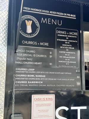 Menu photo 1 Stix Churroholics Porterville, CA