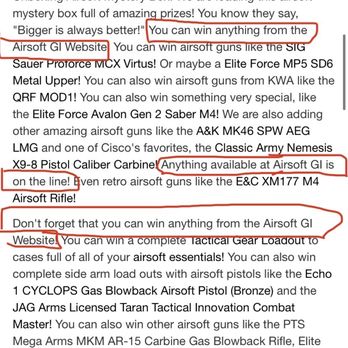 Airsoft GI - Bigger YouTube Mystery Box Description - Sporting Goods Near Me - Walnut, California