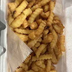 Touchdown Wings - Over cooked French fries