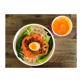 Ramen Yukinoya - Cold dan dan men with ground pork to go - Ramen Near Me - Arcadia, California Ramen Yukinoya - Cold dan dan men with ground pork to go - Ramen Near Me - Arcadia, California