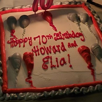 Francesco's Bakery - a birthday cake decorated with red and white icing - Bakeries Near Me - Hicksville, New York Francesco's Bakery - a birthday cake decorated with red and white icing - Bakeries Near Me - Hicksville, New York