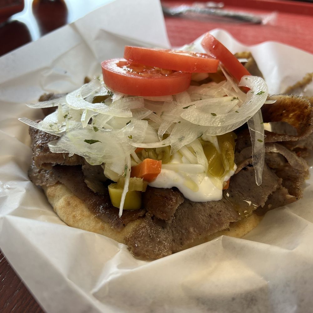 Papagus - Gyros Plate - Greek Near Me - Lake Zurich, Illinois Papagus - Gyros Plate - Greek Near Me - Lake Zurich, Illinois