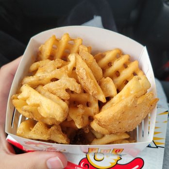 PDQ Chicken - a person holding a basket of french fries - Fast Food Near Me - Bradenton, Florida PDQ Chicken - a person holding a basket of french fries - Fast Food Near Me - Bradenton, Florida