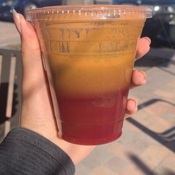 Thrive Juice Lab - make your own juice!! base: apple carrot and cucumber with lemon spinach and red beet - Juice Bars & Smoothies Near Me - Laguna Niguel, California