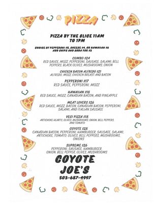 Menu photo 3 Coyote Joes Willamina, OR Menu photo 3 Coyote Joes Willamina, OR
