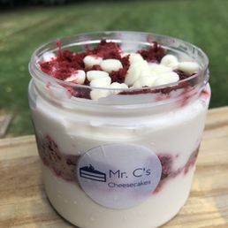 Red velvet cheesecake Red velvet cheesecake