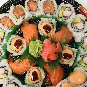 Mika Sushi - California Roll 8pcs, spicy Salmon Roll 4pcs,spicy Crab Roll 4pcs,Spicy Cooked Salmon Roll 4pcs,Salmon sushi 4pcs $13.99 - Sushi Bars Near Me - Scarborough, Ontario Mika Sushi - California Roll 8pcs, spicy Salmon Roll 4pcs,spicy Crab Roll 4pcs,Spicy Cooked Salmon Roll 4pcs,Salmon sushi 4pcs $13.99 - Sushi Bars Near Me - Scarborough, Ontario
