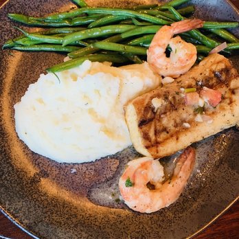 McCormick & Schmick's Seafood & Steaks - Open Blue Cobia With Scampi Shrimp - Steakhouses Near Me - Edina, Minnesota McCormick & Schmick's Seafood & Steaks - Open Blue Cobia With Scampi Shrimp - Steakhouses Near Me - Edina, Minnesota