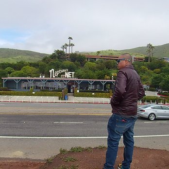 Neptune's Net - From across the road facing the restaurant - Seafood Near Me - Malibu, California Neptune's Net - From across the road facing the restaurant - Seafood Near Me - Malibu, California