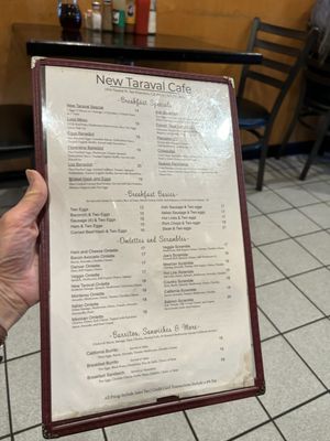 Menu photo 4 New Taraval Cafe San Francisco, CA