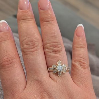 Diamond International Center - My original ring was my mother's and it resembled a flower he truly helped me transform it. This is so sentimental and special to me. - Jewelry Near Me - Cypress, California Diamond International Center - My original ring was my mother's and it resembled a flower he truly helped me transform it. This is so sentimental and special to me. - Jewelry Near Me - Cypress, California