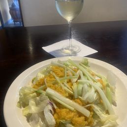 Homemade Ginger Salad & Dressing Homemade Ginger Salad & Dressing