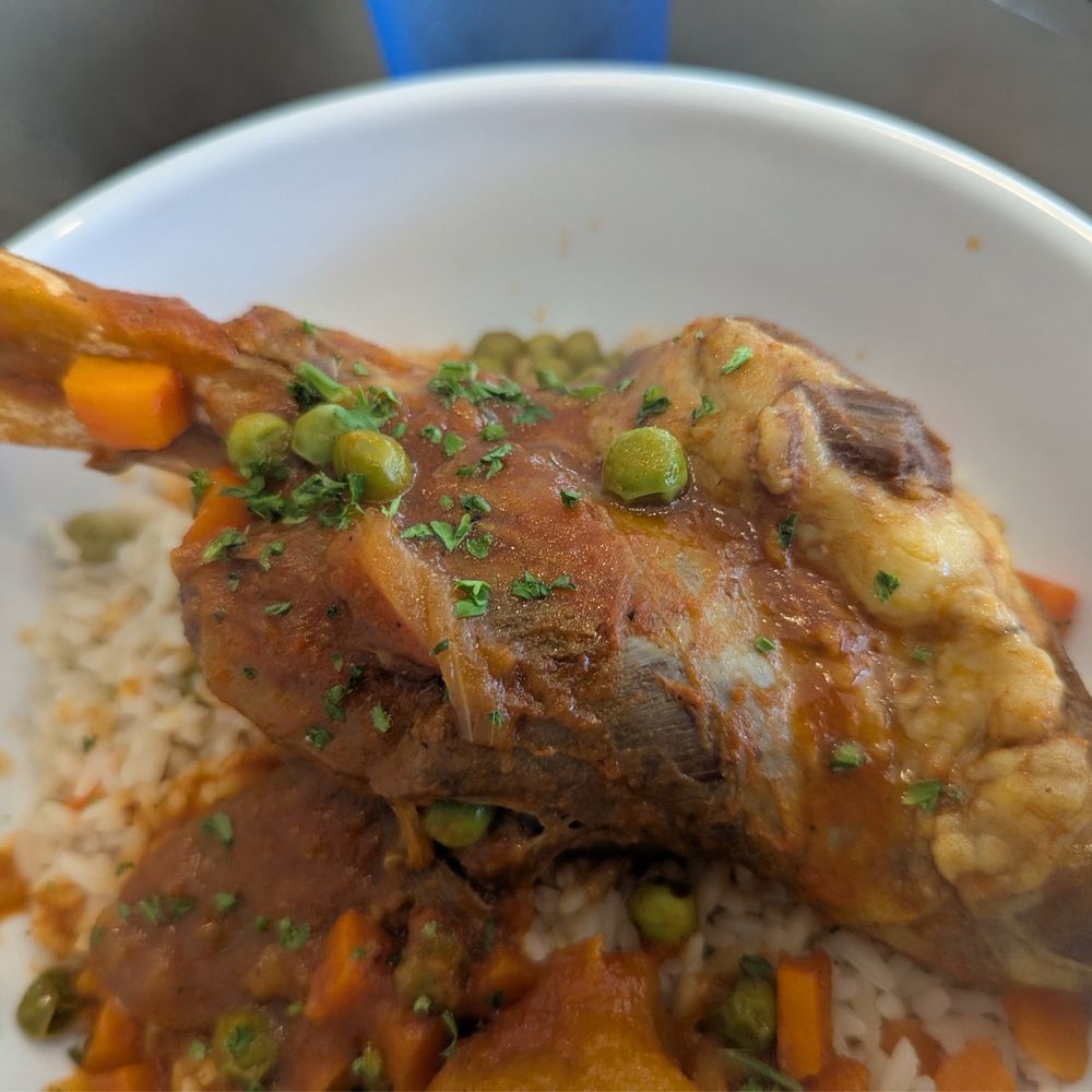 Cafe Petra - Lamb Shank - Lebanese Near Me - Katy, Texas