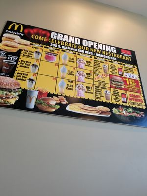 Menu photo 6 McDonald's Diamond Bar, CA