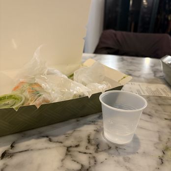 Rollup - small cup for water - Vietnamese Near Me - Milwaukee, Wisconsin Rollup - small cup for water - Vietnamese Near Me - Milwaukee, Wisconsin