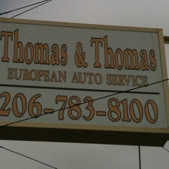 Thomas & Thomas European Auto Service - Auto Repair Near Me - Seattle, Washington Thomas & Thomas European Auto Service - Auto Repair Near Me - Seattle, Washington