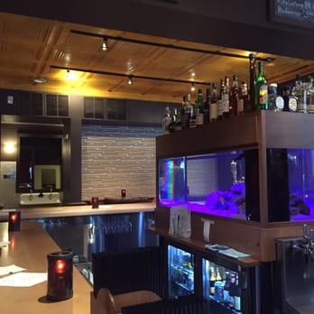 Low Spark - Fish tank in the the middle of the bar. Because, why not!? - Bars Near Me - Cincinnati, Ohio