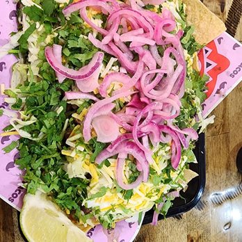 Dos Tacos - Vegan asada nachos - Tacos Near Me - Katy, Texas
