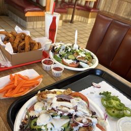 Our table you Dan see a Lot of food under $40 Our table you Dan see a Lot of food under $40