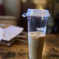 Large French Vanilla Bubble Tea.