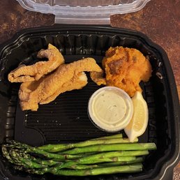 Catfish Dinner from O'Charleys. Catfish Dinner from O'Charleys.