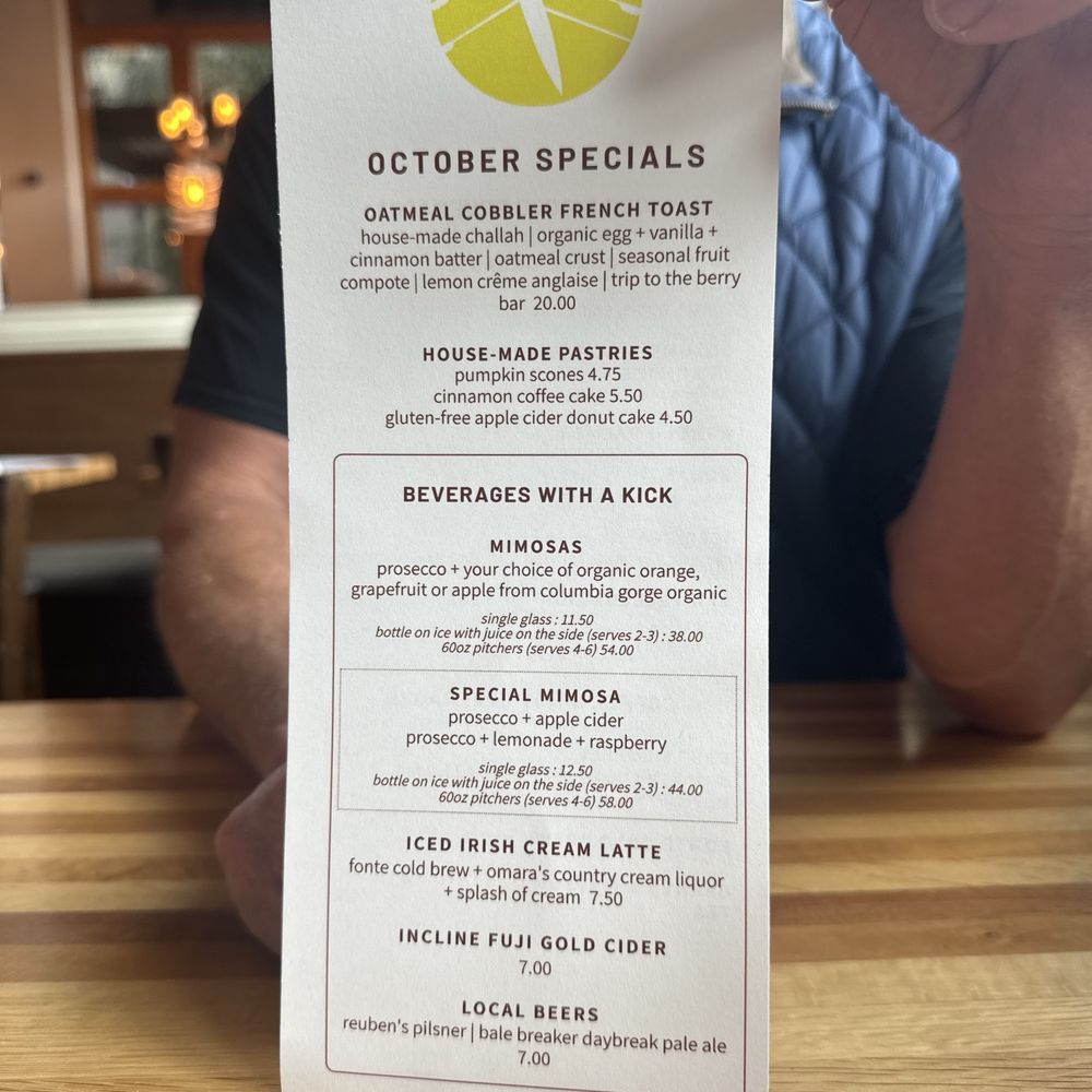 Portage Bay Cafe - West Seattle - October Specials - New American Near Me - Seattle, Washington