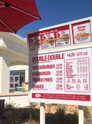 Menu photo 7 In-N-Out Burger San Diego, CA Menu photo 7 In-N-Out Burger San Diego, CA