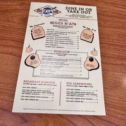 Eggs N'at - Menu