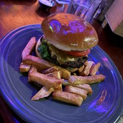 Revel Cafe and Bar - Burger on a House Bun